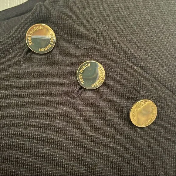 Tory Burch Midi Dress with Gold Accents - Picture 12 of 12